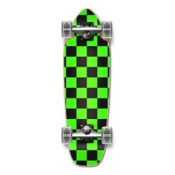 Punked Mini Cruiser Complete - Checker Green