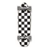 Punked Mini Cruiser Complete - Checker White