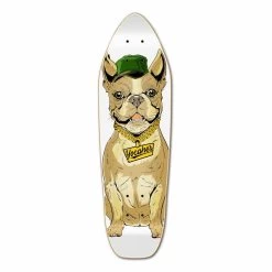 Punked Cool Pup French Bulldog 27" Mini Cruiser Deck