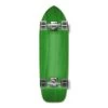 Punked 33" Old School Blank Longboard In Stained Green