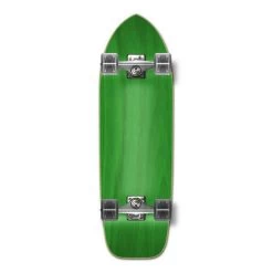 Punked 33" Old School Blank Longboard In Stained Green