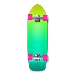 Punked Old School Longboard Complete - Gradient Green