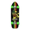 Punked Old School Longboard Complete - Rasta