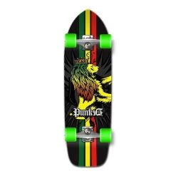 Punked Old School Longboard Complete - Rasta