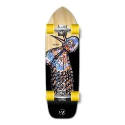 Punked Old School Longboard Complete - The Bird Series Natural