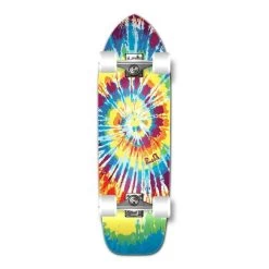 Punked Old School Longboard Complete - Tiedye Original