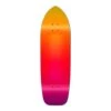 Punked Old School Longboard Deck - Gradient Pink