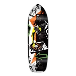 Punked Old School Longboard Deck - Mixitup DJ