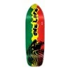 Punked Old School Longboard Deck - Rasta 2