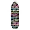 Punked Old School Longboard Deck - Shades Black