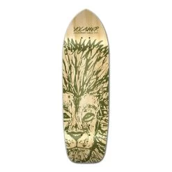 Punked Old School Longboard Deck - Spirit Animal Series - Lion