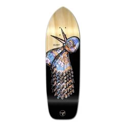 Punked Old School Longboard Deck - The Bird Series Natural