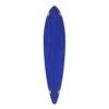 Punked Pintail Blank Longboard Deck - Stained Blue