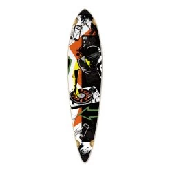 Punked Pintail DJ MixItUp Longboard Deck