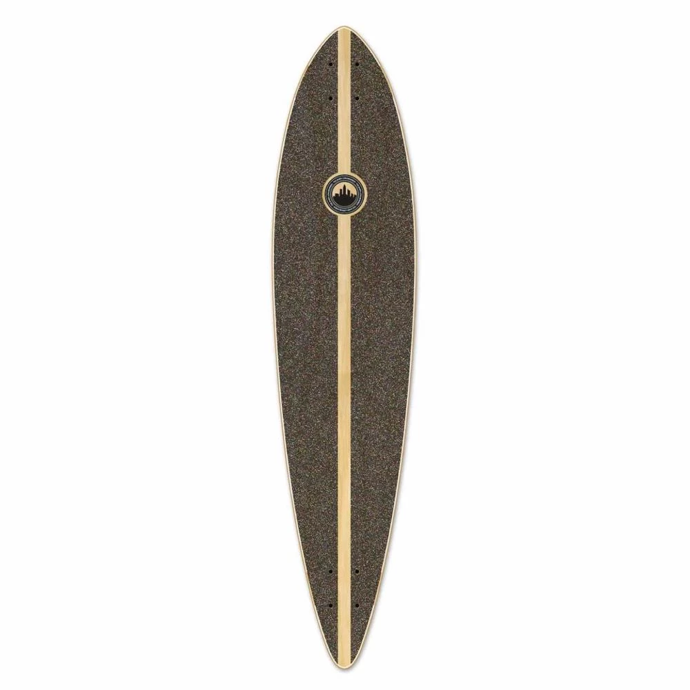 Punked Pintail Shades White Longboard Deck - Image 2