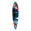 Punked Pintail Tropical Night Longboard Deck