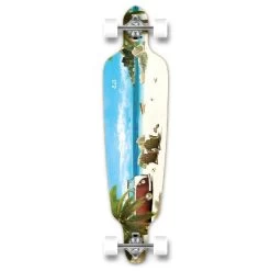 Punked Punked Drop Through Getaway Longboard Complete