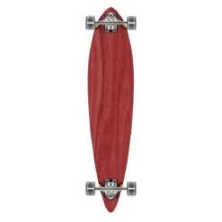 Punked Red Pintail Longboard 40 Inch Complete