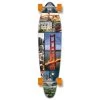 Punked San Francisco Kicktail 40 Inches Longboard