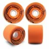 Punked Speed Cruiser In Solid Orange 71mm/78A Longboard Wheels