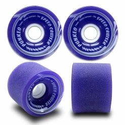 Punked Speed Cruiser In Solid Purple 71mm/78A Longboard Wheels