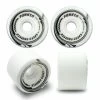Punked Speed Cruiser In Solid White 71mm/78A Longboard Wheels