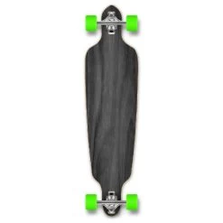 Punked Stained Black 41" Drop Through Blank Longboard
