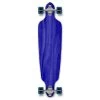 Punked Stained Blue Drop Through Blank 41" Longboard