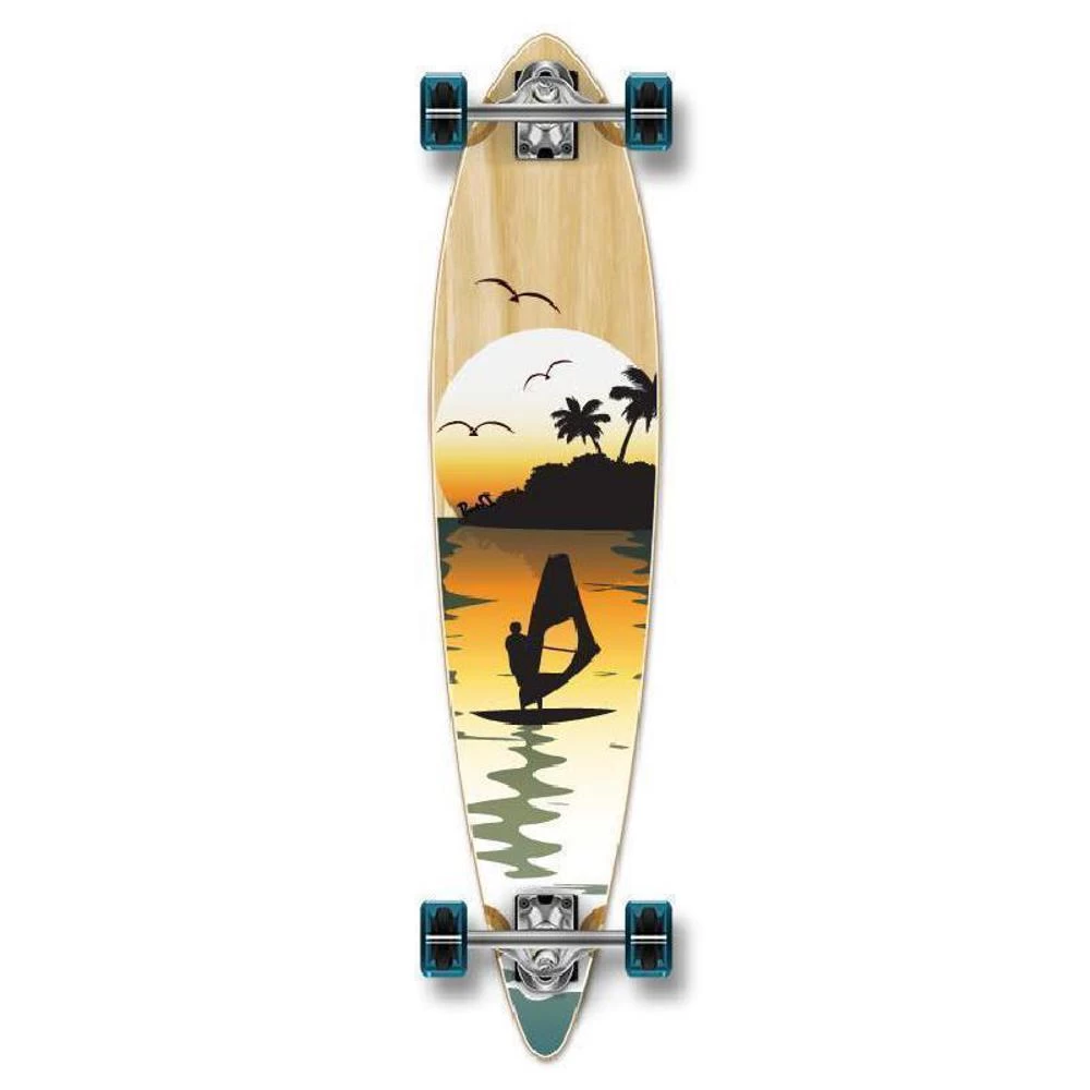 Punked Surfer Pintail Longboard 40" Natural
