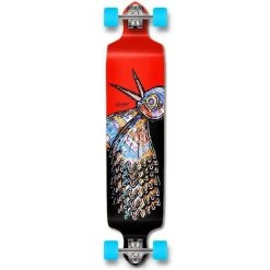 Punked The Bird Red Drop Down Downhill Longboard