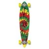 Punked Tiedye Rasta Pintail 40" Longboard