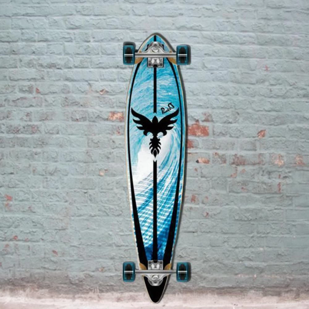 Punked Tsunami 40" Pintail Beach Longboard - Image 2