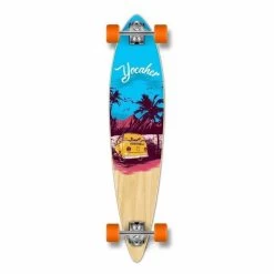Punked VW Blue N' Red Pintail 40" Longboard