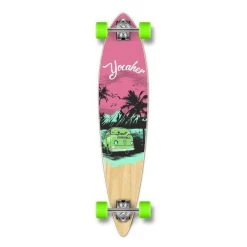 Punked VW Pink N' Mint Pintail 40" Longboard