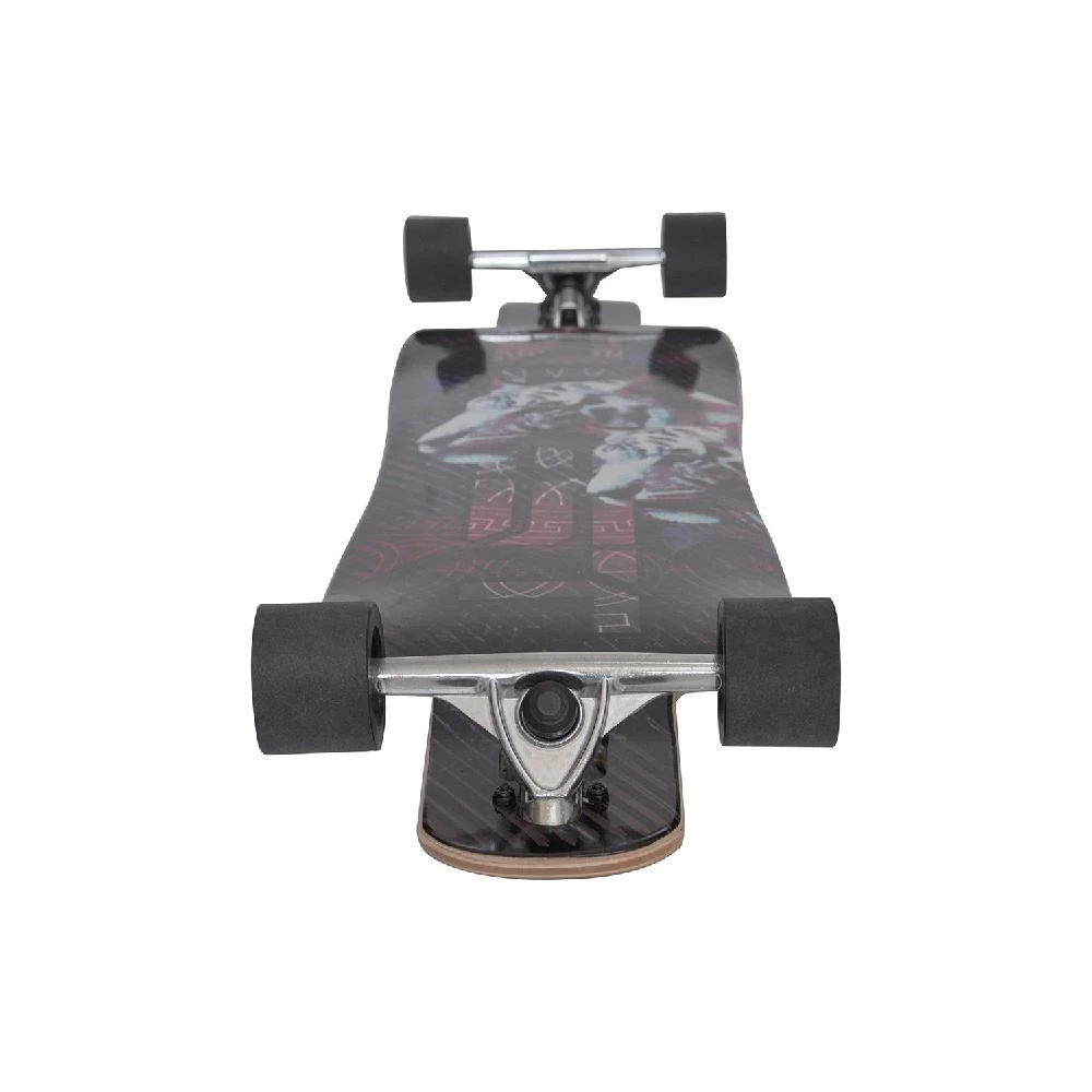 Quest Neon Tigers 42" Downhill Drop Through Longboard - Image 3