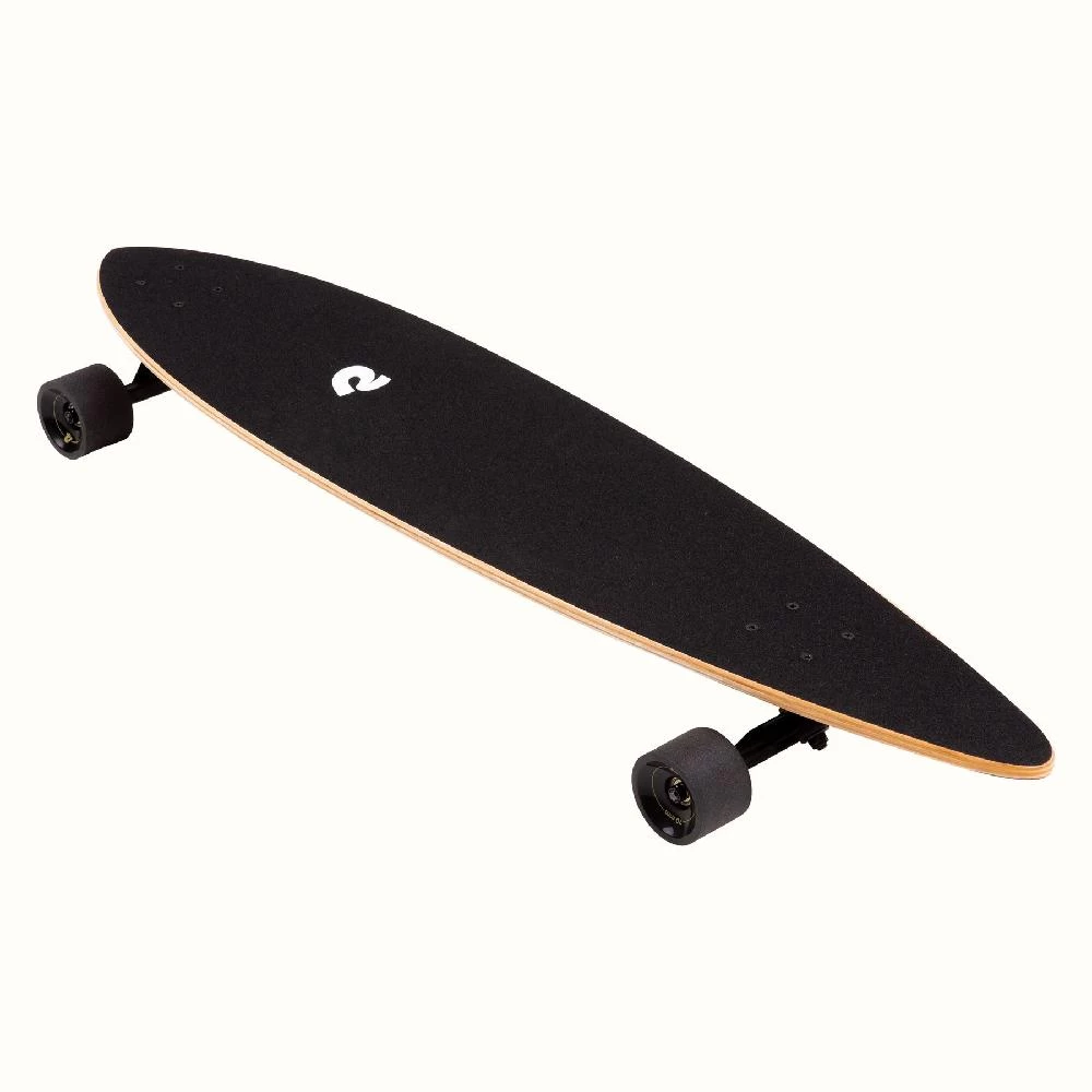 Retrospec Zed Black Pipeline 41" Pintail Longboard - Image 5
