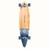 Retrospec Zed Navy Paisley 41" Pintail Longboard