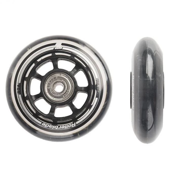 Rollerblade 76mm 80a Wheels & SG5 Bearings Pack