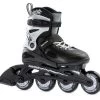 Rollerblade Fury Adjustable Kids Skates - Black/White