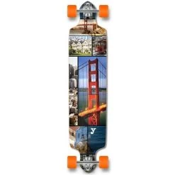 San Franciso Drop Down Longboard 41 Inches Complete