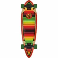 Santa Cruz Serape Dot 33" Pintail Longboard Complete