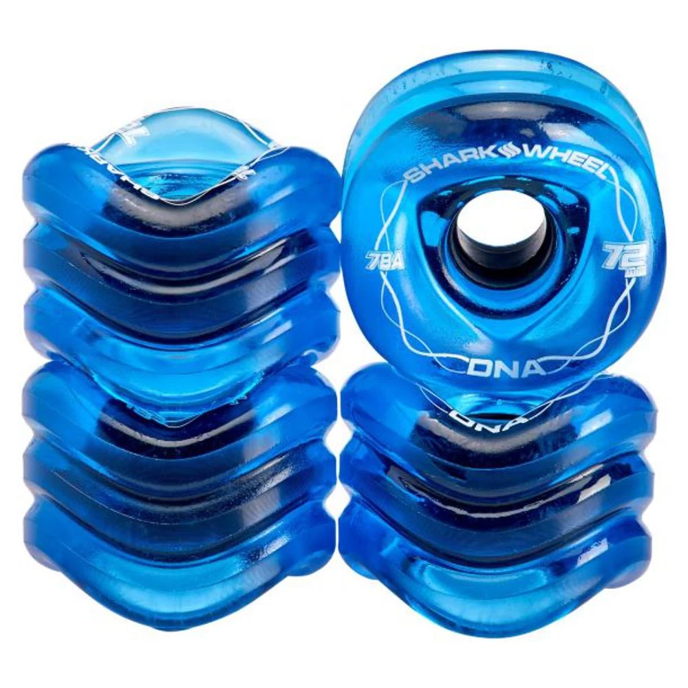 Shark Wheel 72MM Sapphire DNA Longboard Wheels - Image 3
