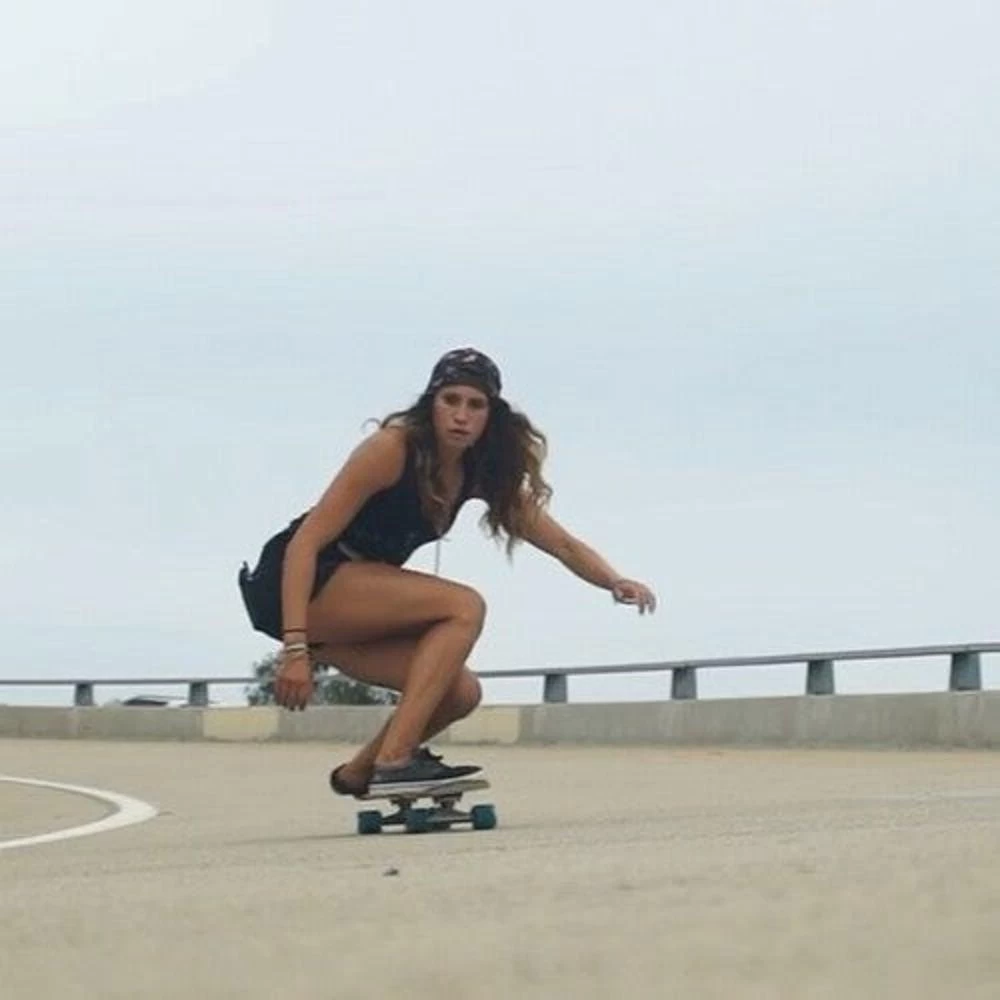 Shark Wheel Bamboo Swirl 31" Cruiser Skateboard - Image 4