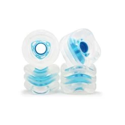 Shark Wheel DNA Clear With Blue Hub DNA 72mm 78a Longboards Wheels