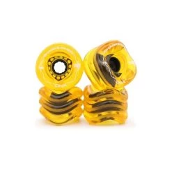 Shark Wheel DNA Transparent Amber 72mm 78a Longboard Wheels
