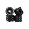 Shark Wheel Megalodon Formula 95mm 78a Black Longboard Wheels