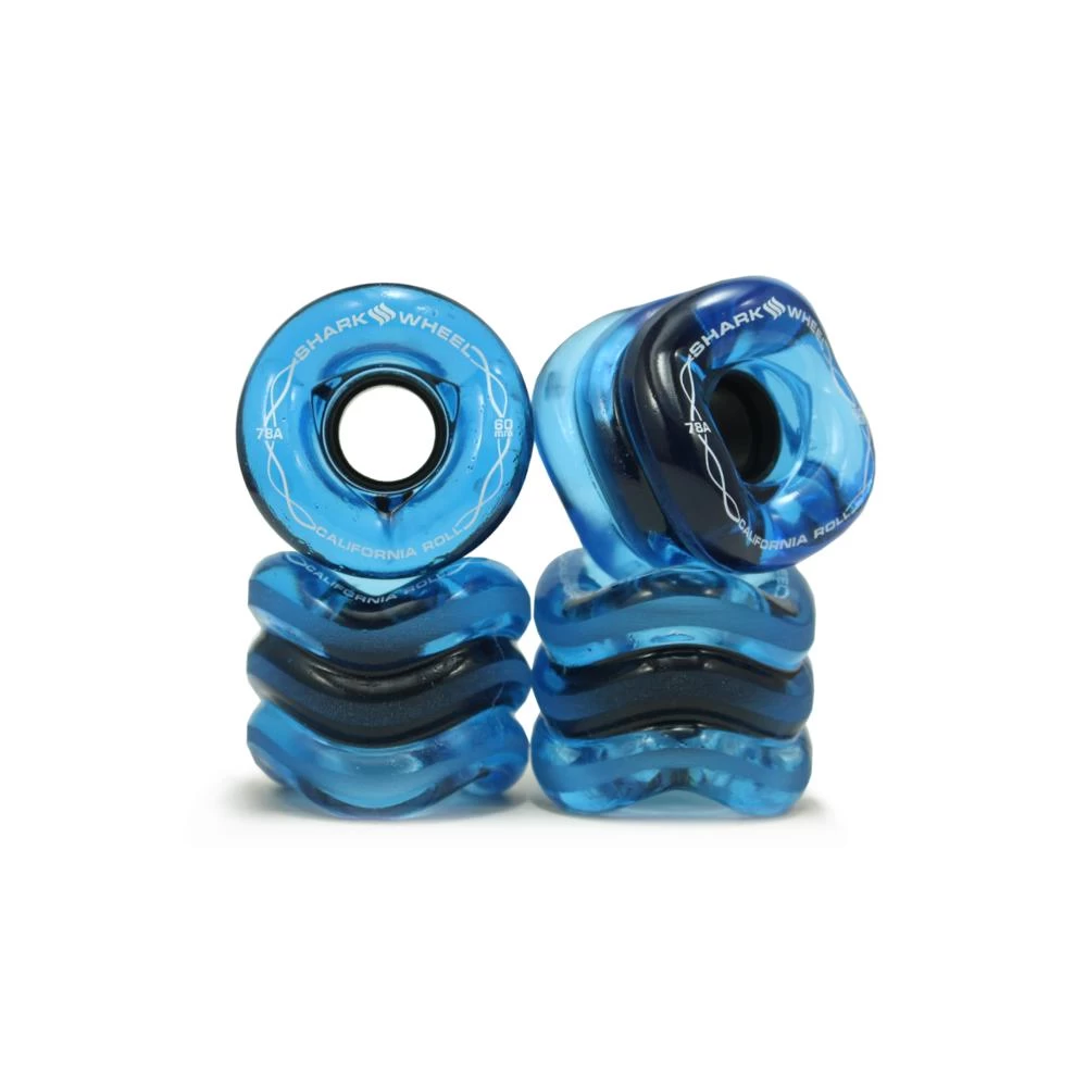 Shark Wheel Sapphire California Roll 60mm Skateboard Wheels