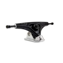Shark Wheel Shiver Pro Series Black/Silver 180mm Longboard Trucks - Set Of 2