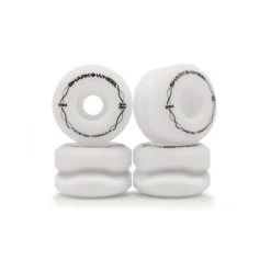 Shark Wheel Twisted 54mm/99a White Skateboard Wheels