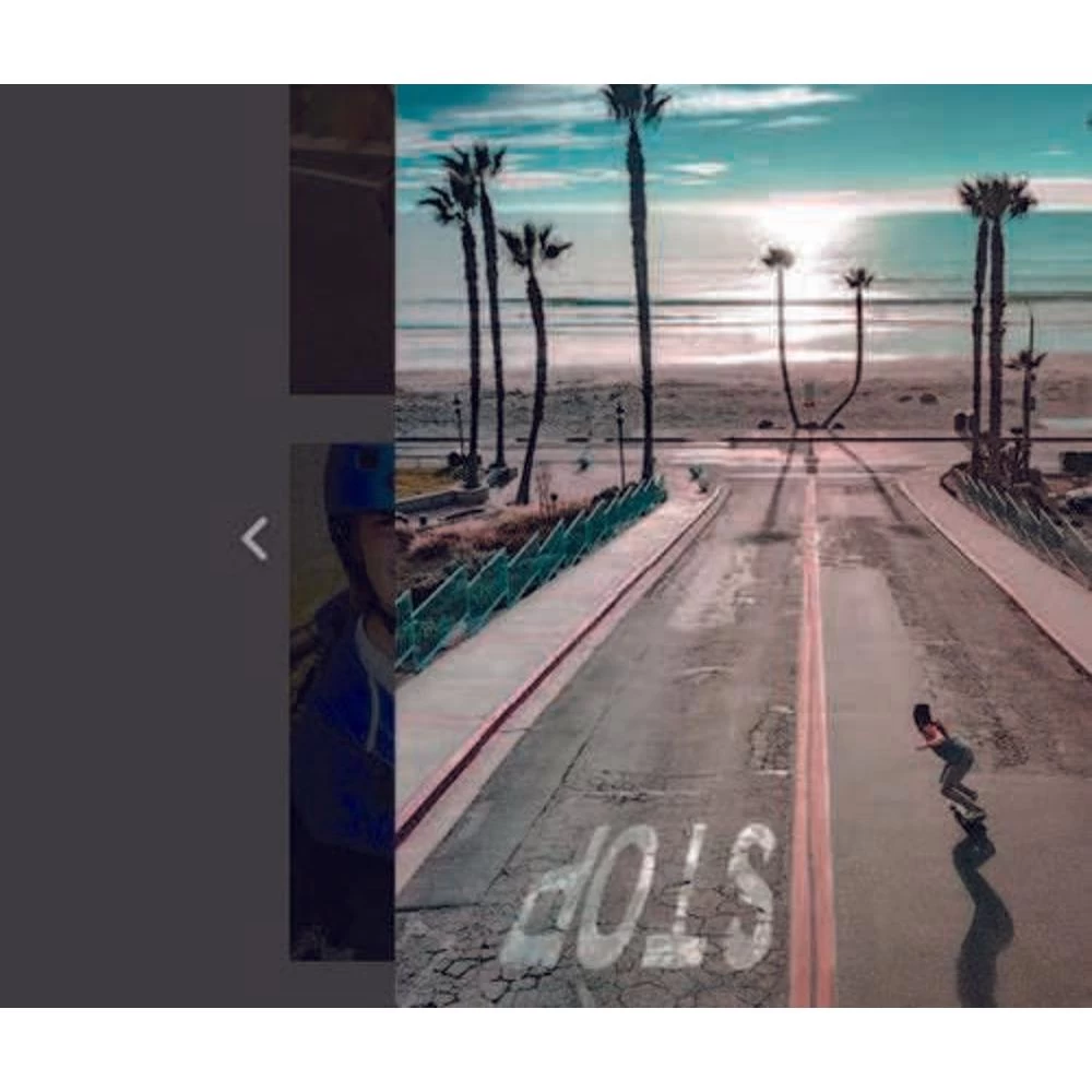 Shark Wheel Water Flow 38" Pintail Longboard - Image 4